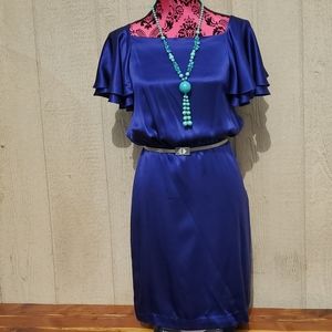 Banana Repúblic  flounce sleeve mini dress